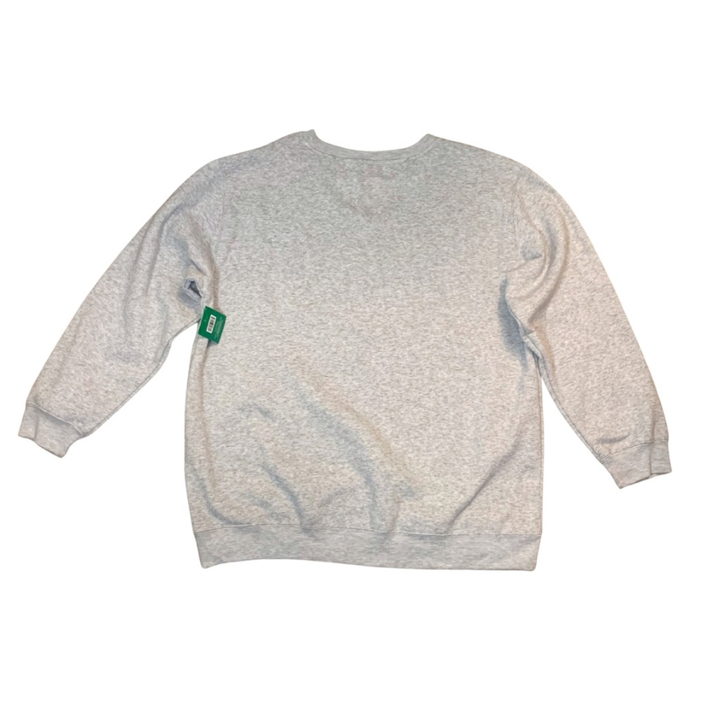 2/$30 FREEZE Gray Sundays Jesus Football Graphic Sweatshirt 2XL God Cozy Sweater - Picture 8 of 9